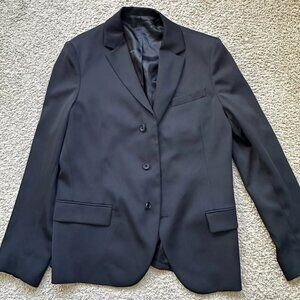 Ermanno Scervino Black 3 Button Suit Jacket New with tag- Men's Size 50 IT/40 US